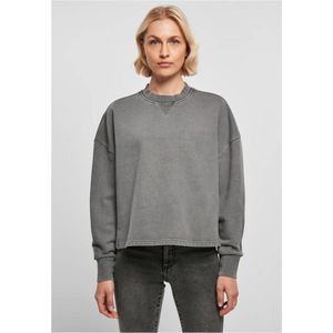 Urban Classics - Heavy Terry Garment Dye Crewneck sweater/trui - 4XL - Grijs