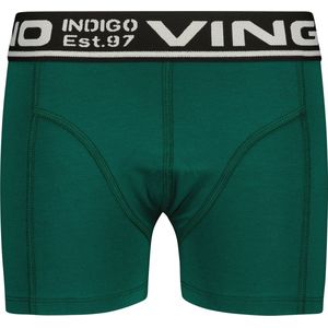 Vingino Boxer B-241-1 Stripe 3 pack Jongens Onderbroek - Bottle Green - Maat XS