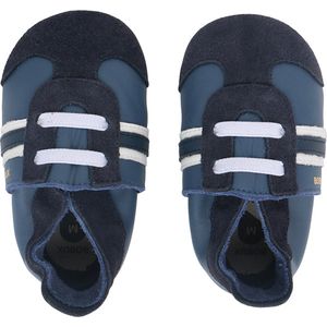 Bobux Soft Soles - Baby Slofjes Leer - Sport Shoe Blue - Maat 18