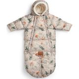 Elodie Baby Overall - Skipak Baby - Baby Voetenzak - Voetenzak autostoel- Meadow Blossom - 0-6 maanden