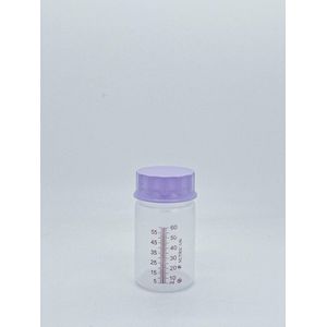 Cair Disposable Moedermelk Bewaarfles 50ml - Steriel Verpakt 20 stuks