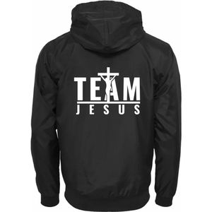 Team Jesus Windjack | Christen | Christelijk | Jezus | Volwassen en Kinder | Kinderjas | Jas | Unisex