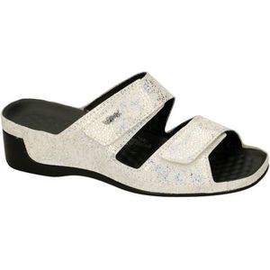 Vital -Dames - zilver - slippers & muiltjes - maat 35