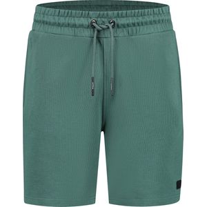 Ballin Amsterdam - Heren Regular fit Shorts Sweat - Faded Green - Maat L