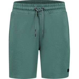 Ballin Amsterdam - Heren Regular fit Shorts Sweat - Faded Green - Maat S