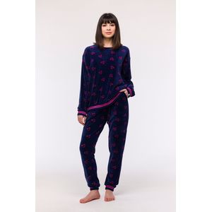 Woody Meisjes Pyjama Donkerblauw Blauw 6A