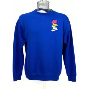 Nike Sportswear Sweater/Crewneck Tripple Logo (Game/Royal Blue) - Maat L