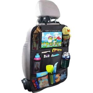 Autostoel Organizer met Tablet Houder - Universele Autostoel Beschermer - Autostoel Hoes voor Kinderen