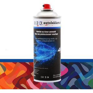 Spuitbus Autolak MITSUBISHI Kleurcode T99 - RACE BLUE-MET. - 400ml