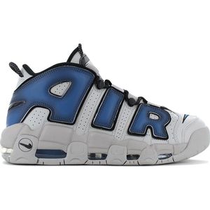 Nike Air More Uptempo 96 - Heren Sneakers Basketbalschoenen Leer Grijs FD5573-001 - Maat EU 40 US 7