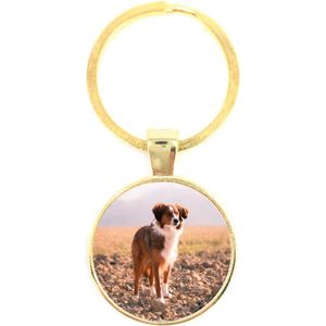 Sleutelhanger Glas - Hond