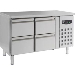 Professionele Standard Line Koelwerkbank | 4 laden | Standard Line | RVS | Combisteel | 7950.0225 | Horeca