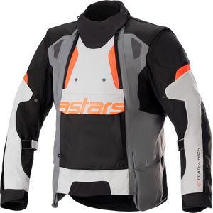 Alpinestars Halo Drystar Jacket Dark Gray Ice Gray Black XL - Maat - Jas