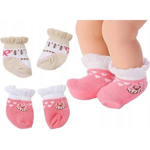 Baby Annabell Sokken - set van 2 paar poppen sokken