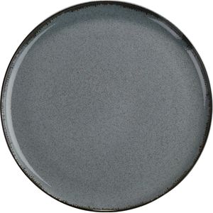 Kitchen trend - servies - gebaksbord - Petrol ocean - porselein - 19 cm rond