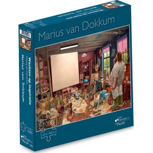 Wachten op Inspiratie Puzzel (1000 stukjes) - Marius van Dokkum