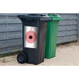 Container sticker Bloem - Roze - Natuur - Plant - 40x60 cm - Kliko sticker