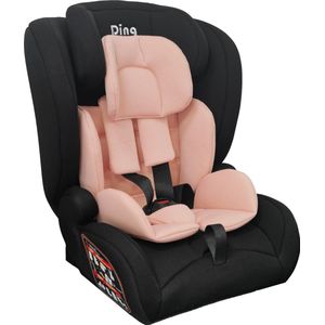 Ding Zino Autostoel - Roze - Isofix Autostoel - i-Size - Vanaf 76 tot 150cm - Vanaf 15 maanden tot 12 jaar