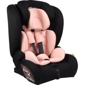 Ding Zino Autostoel - Roze - Isofix Autostoel - i-Size - Vanaf 76 tot 150cm - Vanaf 15 maanden tot 12 jaar