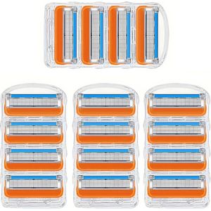 Scheermesjes geschikt voor Gillette Fusion* -Universele Merkloze 5 blades - 16 stuks, geschikt voor alle Fusion* series en Power- - Uni. scheermesjes