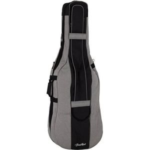 Boston CT-134-GR cello bag 3/4, light grey, 19 mm. padded, 2 straps, various pockets