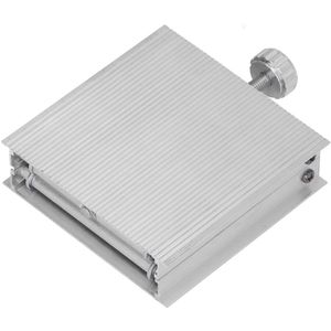 Niveautafel laboratoriumhefplatform vloergemonteerde tafel verstelbaar wandtafelgereedschap - 90 mm (zilver)