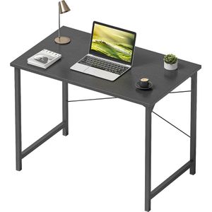 Computerbureau 32-inch thuiskantoor Laptopbureau Bureau Modern Eenvoudige stijl Zwart
