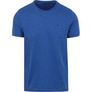 No Excess - T-Shirt Slubs Blauw - Heren - Maat 3XL - Regular-fit
