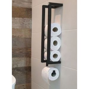 Toilethouder - Muurbevestiging - Badkamer - Industrieel - Metaal