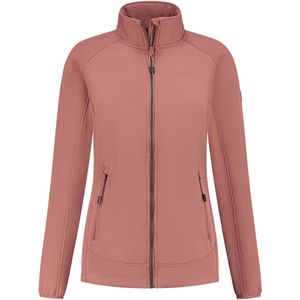 Kjelvik dames softshell jas - zomer softshelljas - Bibi - roze - maat 44