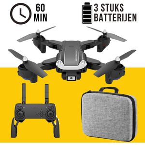 Killerbee X5 Drone - Quad Drone met camera voor buiten en binnen met optical flow - Drone voor kinderen en volwassenen - Ultra fly more combo met 60 minuten vliegtijd - inclusief gratis cursus- inclusief luxe opbergtas en 3 accu's.