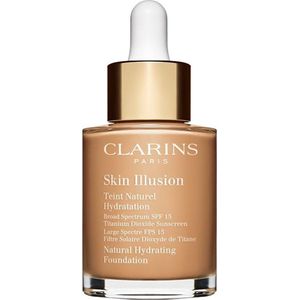 Clarins Skin Illusion Teint Naturel Hydratation - SPF 15 - Foundation - 111 Auburn - 30 ml