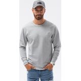 Ombre - heren sweater grijs - licht - B1153-2