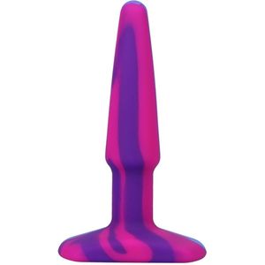 Doc Johnson Groovy - Silicone Anal Plug - 4'' / 10 Cm - Berry