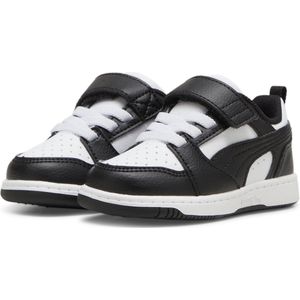 PUMA Puma Rebound V6 Lo AC+ Inf Unisex Sneakers - Puma White-Puma Black - Maat 26