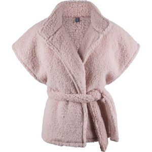 LingaDore Fluffy Wrap Bodywarmer Rose Smoke Roze S