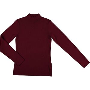 Trui gebreid Geisha Bordeaux maat 2XL