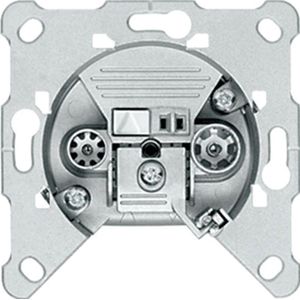 Antenna Wall Box (End) - Silver 1.8 dB