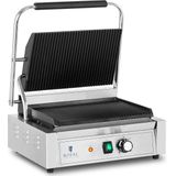 Royal Catering Contactgrill- 2.200 W - geribbeld