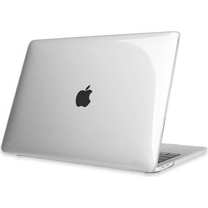 Hard Case geschikt voor MacBook Air 13 inch - Transparante Hoes Cover Hoesje geschikt voor MacBook Air 13 inch M1 / 2020 / 2019 / 2018