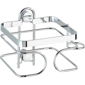 Wenko Föhnhouder Premium 13,5 X 10 X 10 Cm Rvs Zilver