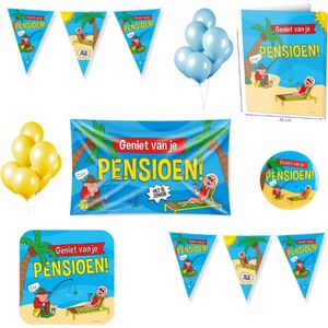 Pensioen Versiering pakket Cartoon XL