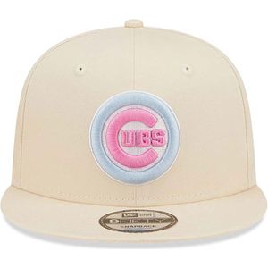 Chicago Cubs Pastel Patch Cream 9FIFTY Snapback Cap