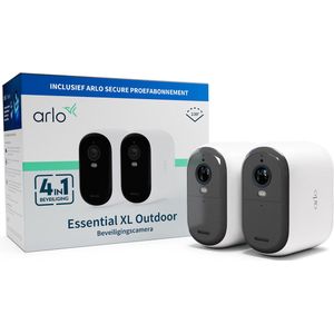 Arlo Essential HD XL draadloze beveiligingscamera voor buiten - 2 IP-Camera's