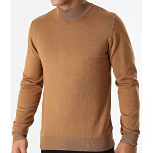 Camel Turtleneck Heren