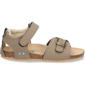 BunniesJR 223427-508 Jongens Sandalen - Beige/Bruin/Grijs - Imitatieleer - Klittenband