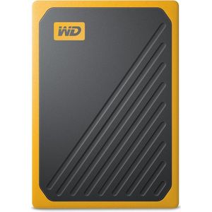 Western Digital My Passport Go - Externe SSD - 2 TB - Geel