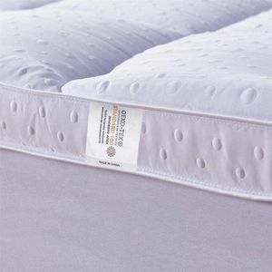 Bedecor 3D microvezel matrastopper,Topdekmatras,Extra zacht,Ademend en antiallergisch 100 x 200 cm