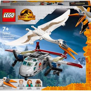 LEGO Jurassic World Quetzalcoatlus Vliegtuighinderlaag - 76947