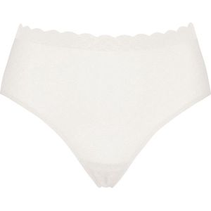 Sloggi Dames ZERO Feel Lace High Waist Brief Angora S